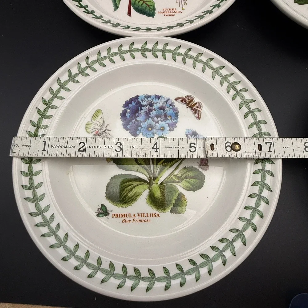 Portmeirion Botanic Garden Bread Plates 7.25